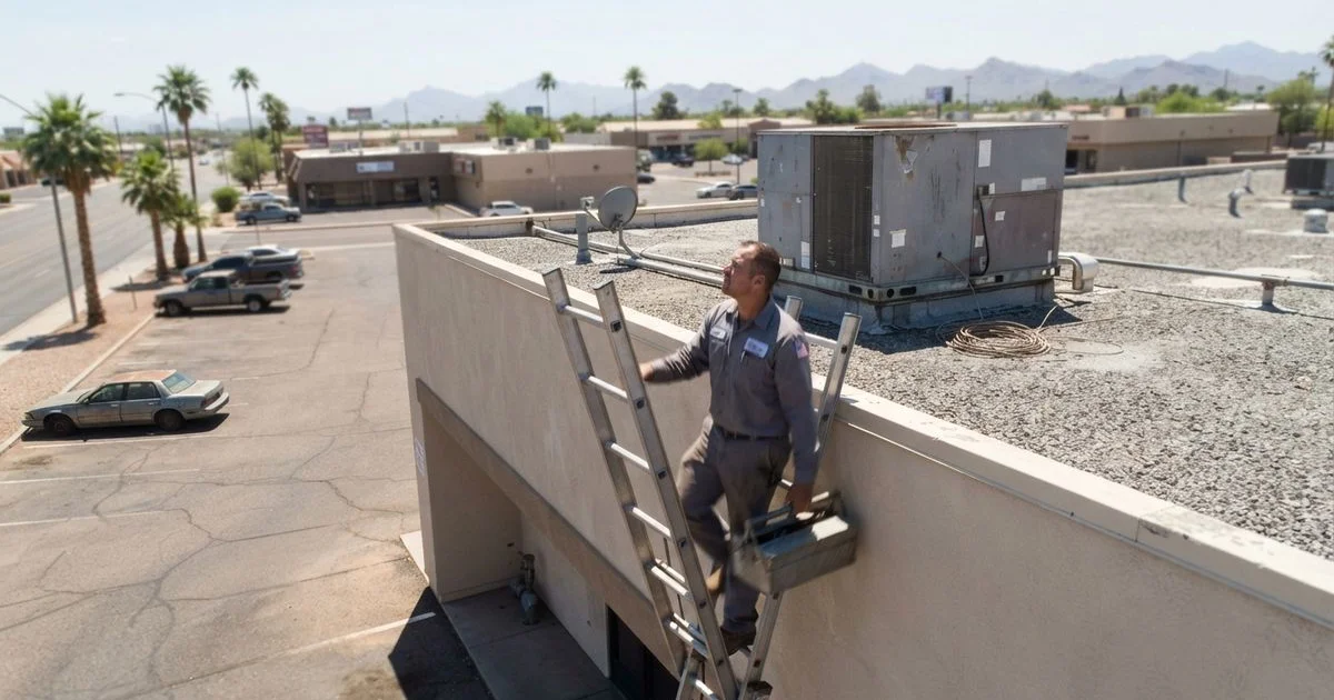 What to expect from a commercial HVAC service call in Phoenix