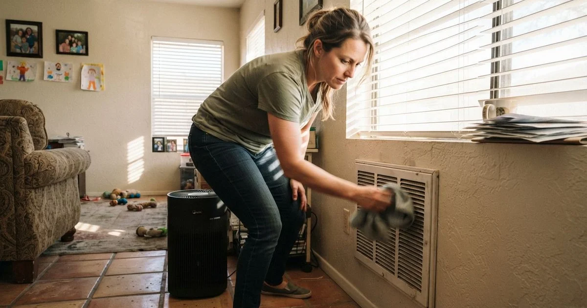 Dust, mold and indoor air quality problems in Phoenix homes