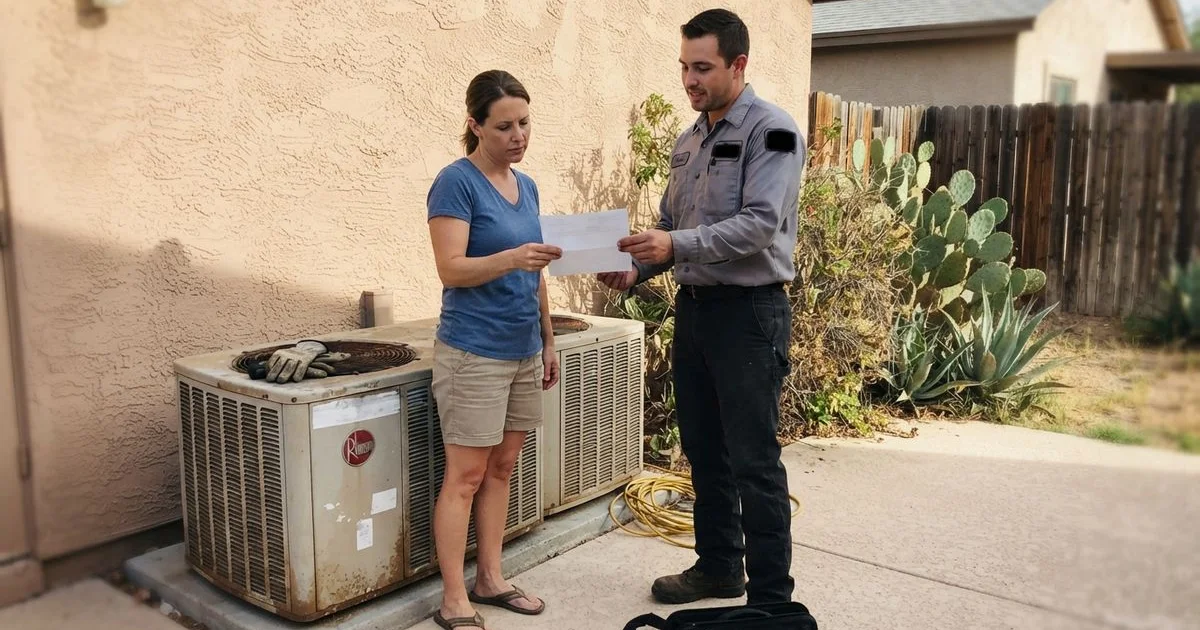 What HVAC repair and installation costs in Phoenix